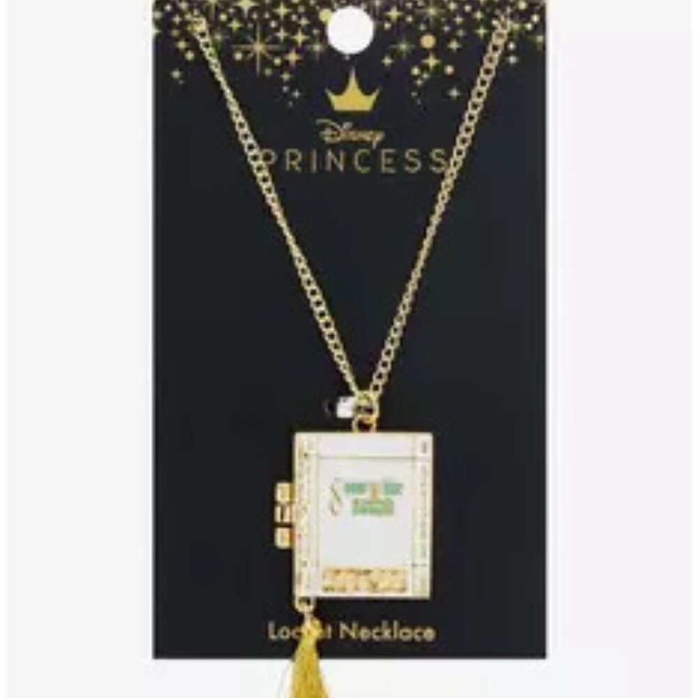 Disney Snow White And The Seven Dwarfs Storybook Locket Necklace